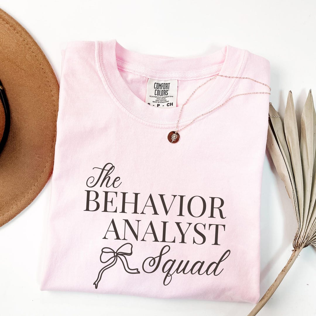 Behavior Squad T-shirt, Bheavior Therapy Group Shirt, Comfort Colors ...