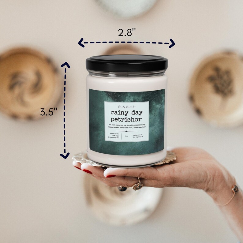 Rainy Day Petrichor Candle - Thumbnail 4