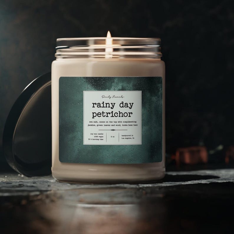 Rainy Day Petrichor Candle - Thumbnail 2