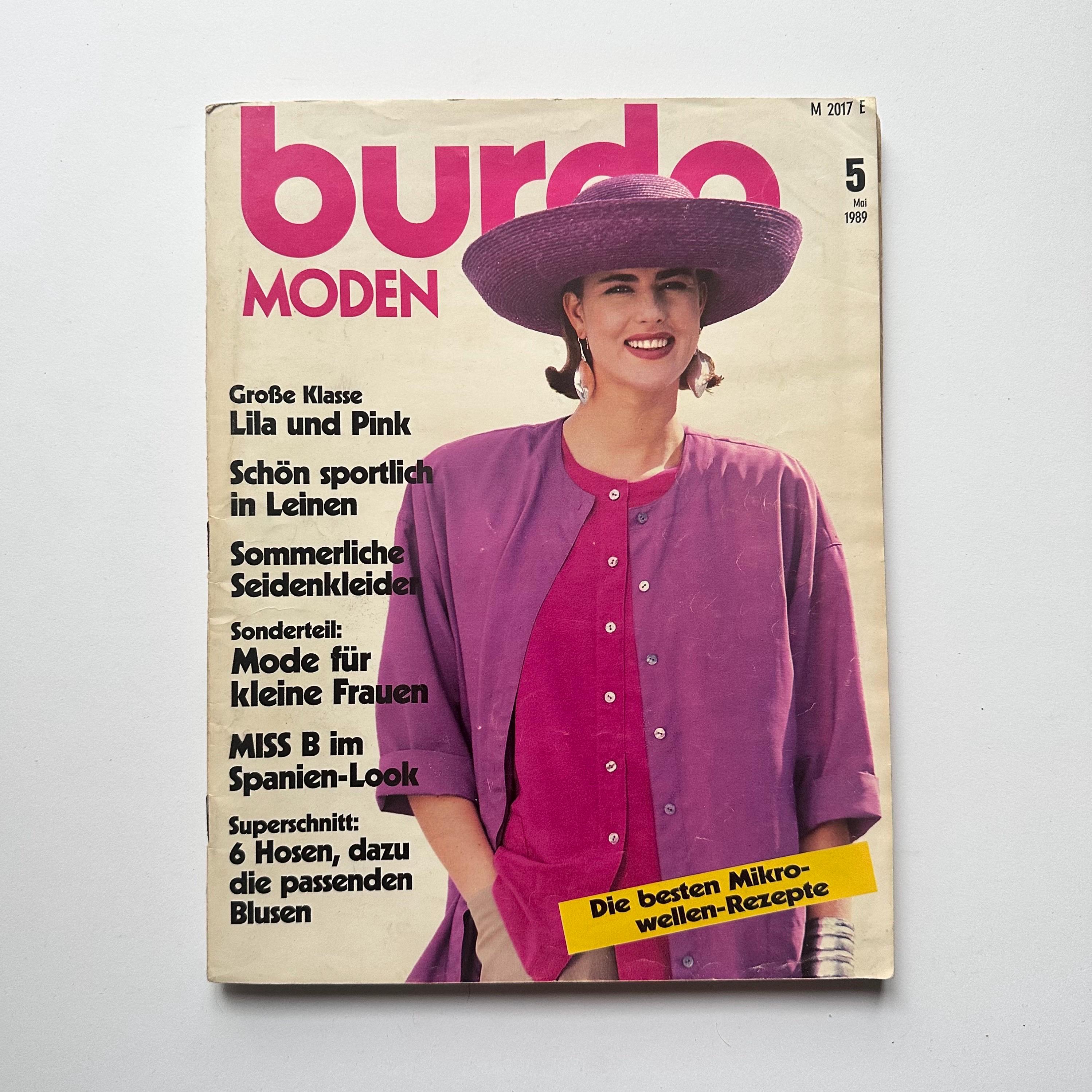 Burda Moden 1989 5 - Etsy
