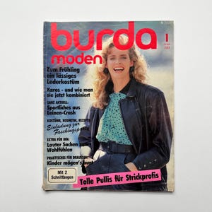 Burda 1988 01 January