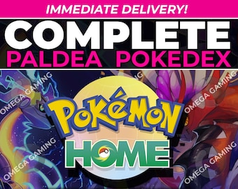 The Teal Mask DLC Complete/Full Pokedex - Pokemon Scarlet/Violet Pokemon  HOME