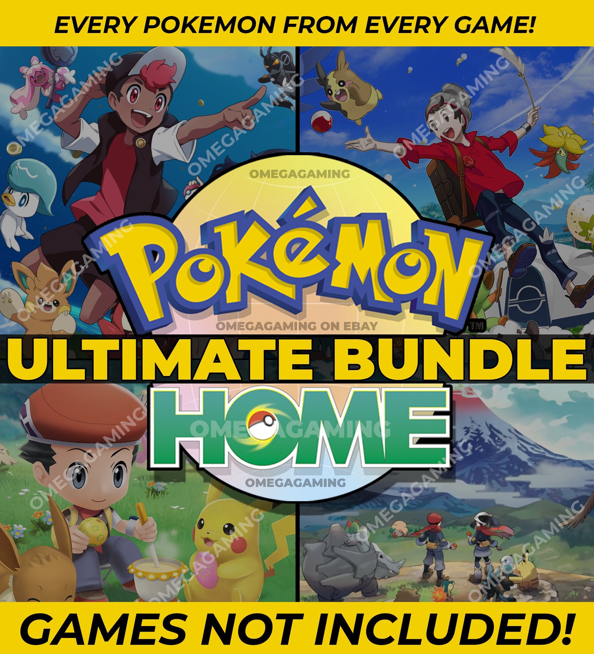 Pokemon Full Pokedex 1-816 Gen 1 To Gen 8 Poster Art Print - A3 Size