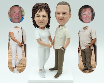 Custom Anniversary Bobblehead: Personalized 3D Figurine Gift