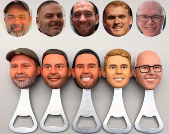 Customized Best Man Facial Corkscrews, Customized Funny Best Man Gifts, Gifts for Him, Father&#39;s Day Gifts, Corkscrews, Wine Stoppers