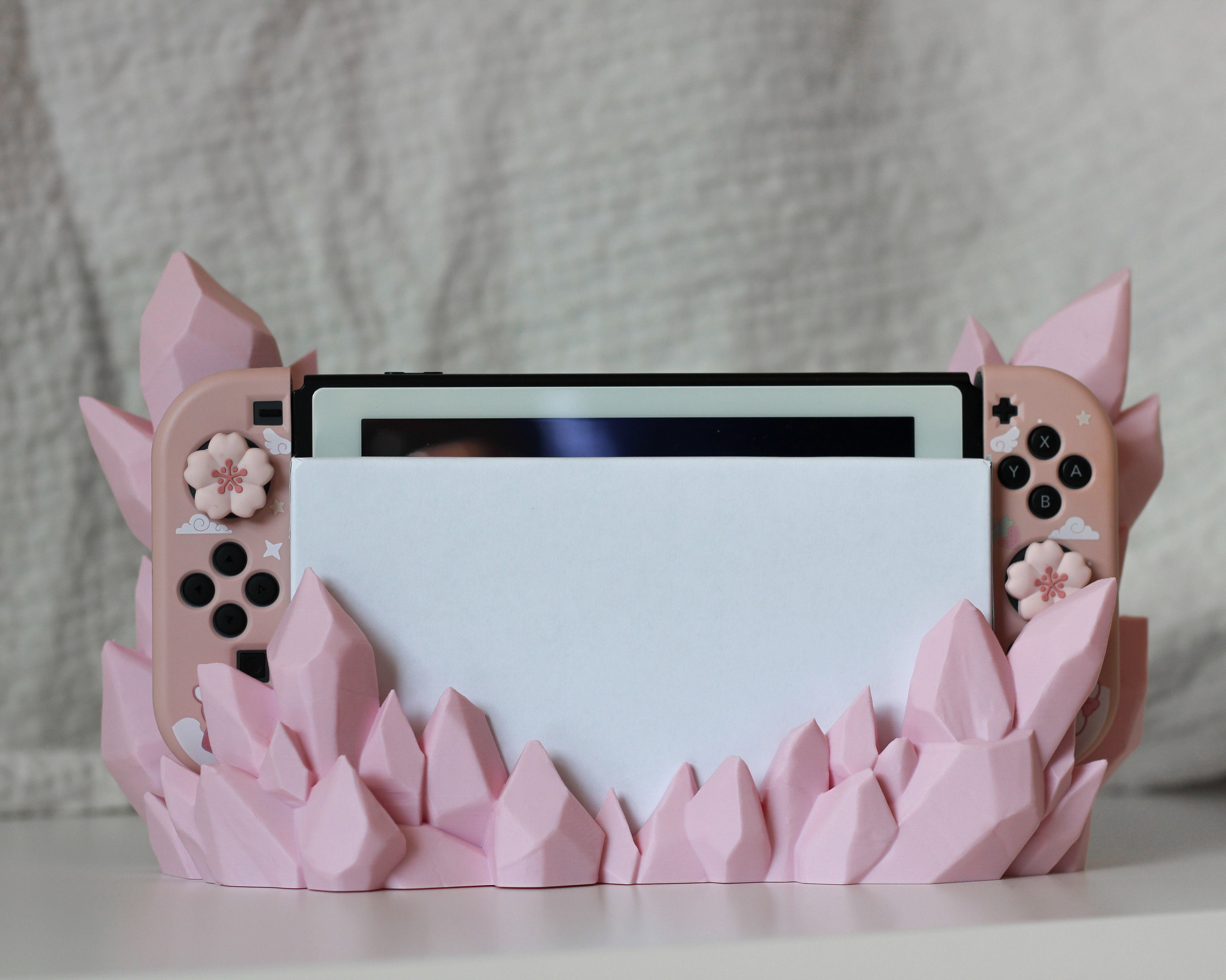 Crystal Dock Holder for Nintendo Switch Original and OLED 3D Etsy