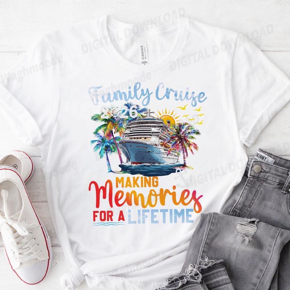 Family Cruise 2026 Making Memories for A Lifetime Png, Family Cruise ...