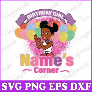 Personalized Gracie's Corner Birthday Svg, Gracie's Corner Birthday Girl Svg, Custom Gracie's Corner Svg, Png, Dxf, Digital Download