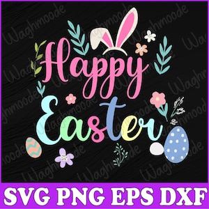 Happy Easter Sayings Egg Bunny Svg, Western Easter Bunny Svg, Happy Easter Svg, Funny Easter Svg, Egg Bunny Svg, Png, Eps, Instant Download