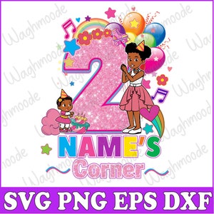 Personalized Girl's Corner Birthday Svg, Birthday Girl Svg, Gracie’s Corner Svg, Custom Gracie’s Corner, Digital Download