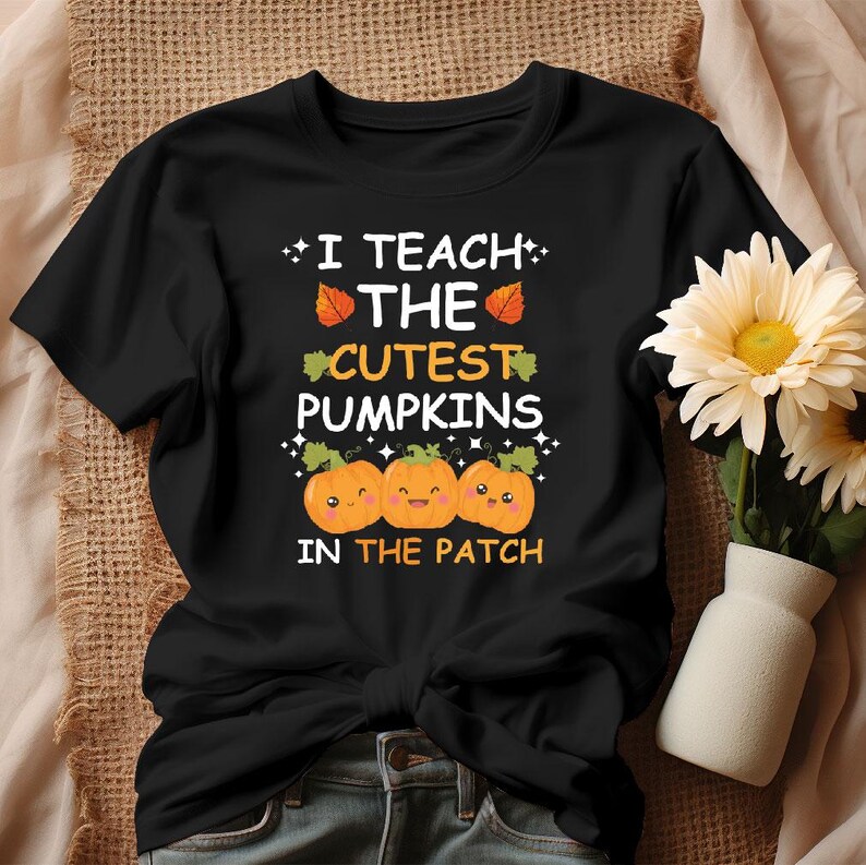 Halloween Prek Teacher Cutest Pumpkins Svg, I Teach the Cutest