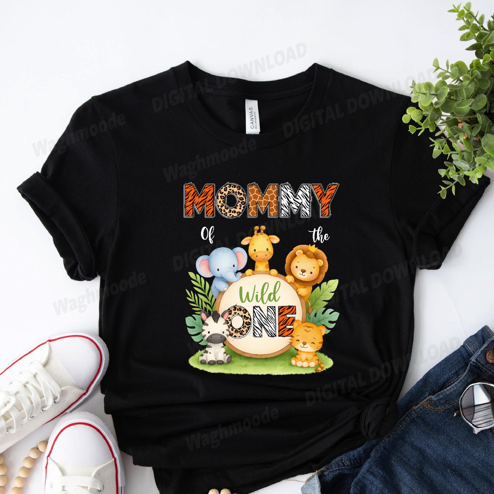 Family of the Wild One 1st Birthday Kids Safari Jungle Png, Family of ...