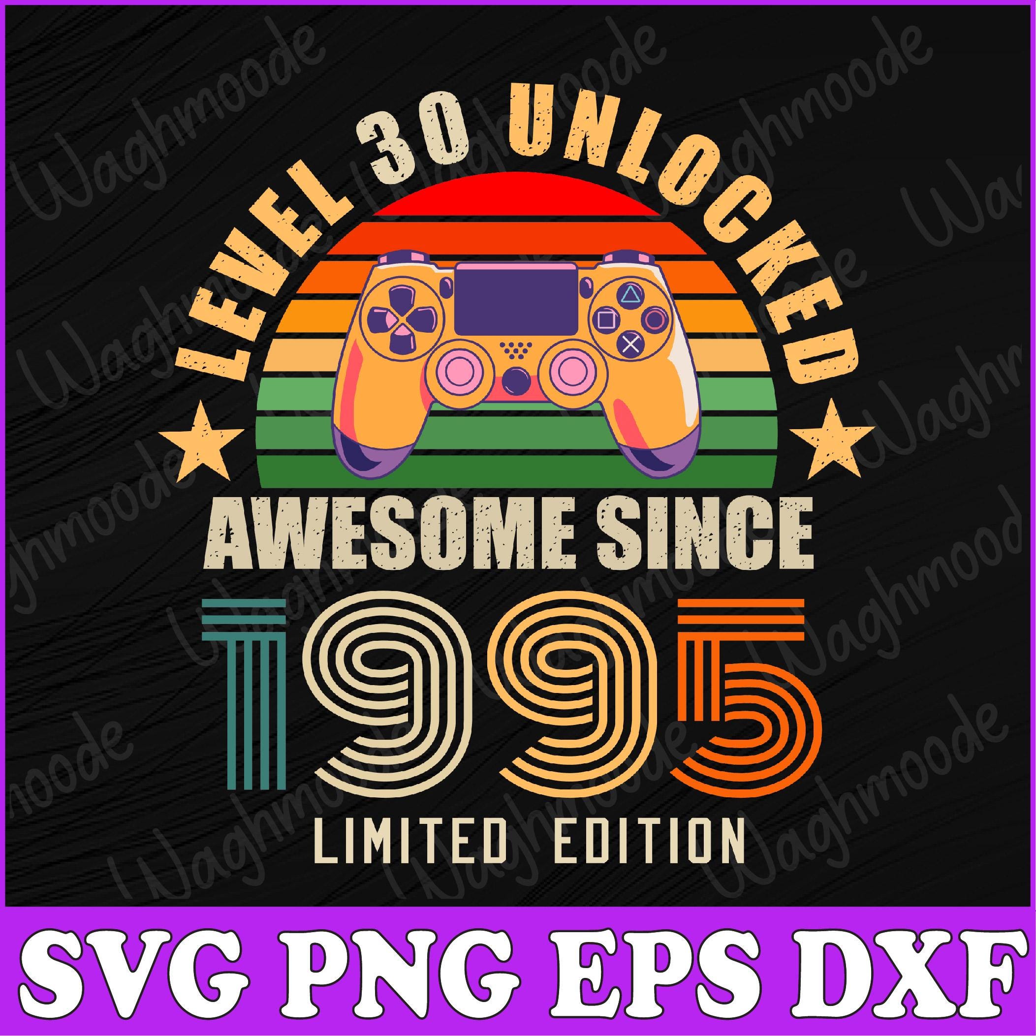 Live，Life，Like　Official-30th　Anniversar… Level 30 Unlocked 30th Birthday 30 Year Old Gifts Gamer