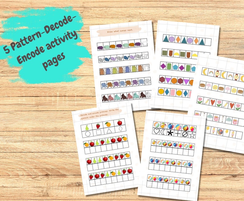 37 Printable Activity Pages for Kids! Preschool, Pre-k + Kindergarten ...