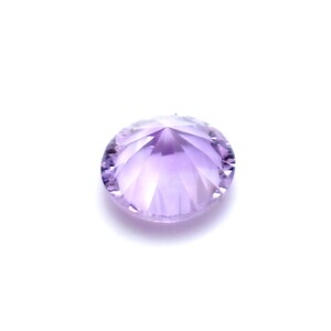 Amazing Round Shape Amethyst Gemstone, 100 % Natural Purple Amethyst Faceted Stone, Amethyst Loose Gemstone, Concave Cut 3.35 Cts AMF-29 image 6