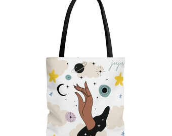 THE HIGH HAND | Shopping bag | Grocery bag | Beach Bag | Baby Bag | Errands Bag | Everyday Bag | Aesthetic | Colorful