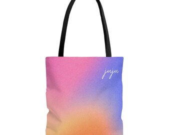 sunset true colors | Shopping bag | Grocery bag | Beach Bag | Baby Bag | Errands Bag | Everyday Bag | Aesthetic | Colorful