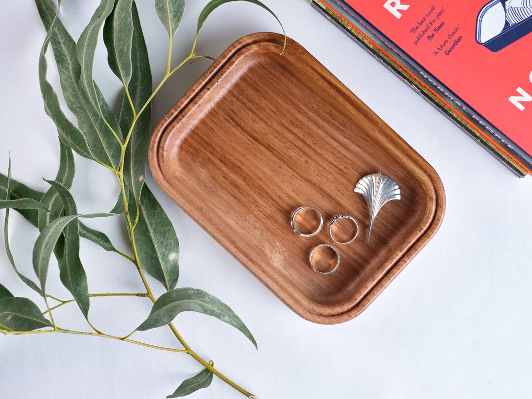 Rectangular Solid Australian Tasmanian Oak Wood Jewelry Etsy Australia