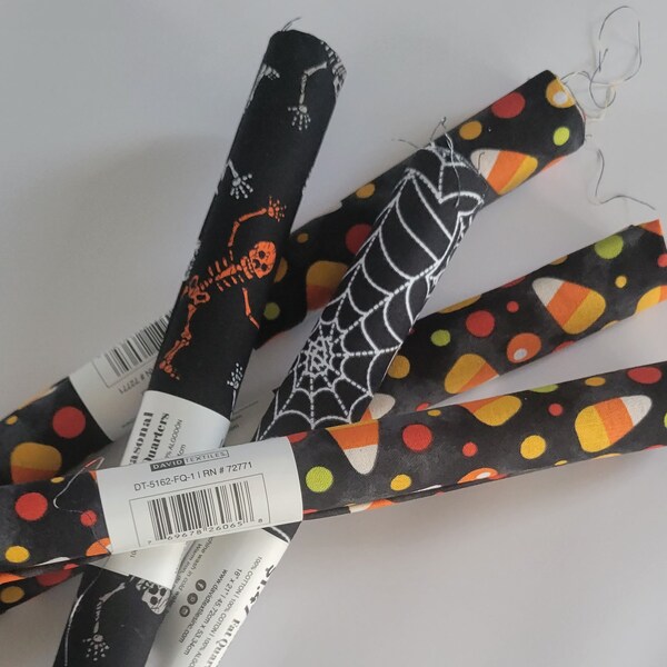 David Textiles Halloween Design Fat Quarters 18"x 21" 100% Cotton