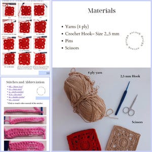 Willow Granny Square, Crochet Granny Square Pattern, Willow Square Pattern, Granny Square Blanket Pattern, Crochet Blanket Square, Granny Square Crochet PDF, Beginner Crochet Pattern, DIY Crochet Square, Crochet Home Decor, Afghan Square Pattern,