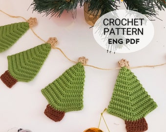 かぎ針編みのコースターパターン 2 in 1 クリスマスコースター | DIY