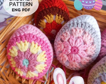 Crochet Easter Egg Cozy Pattern: Amigurumi Home Decor (English PDF Pattern)