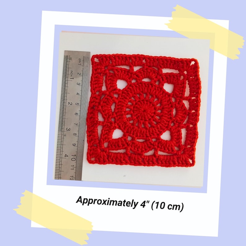 Willow Granny Square, Crochet Granny Square Pattern, Willow Square Pattern, Granny Square Blanket Pattern, Crochet Blanket Square, Granny Square Crochet PDF, Beginner Crochet Pattern, DIY Crochet Square, Crochet Home Decor, Afghan Square Pattern,