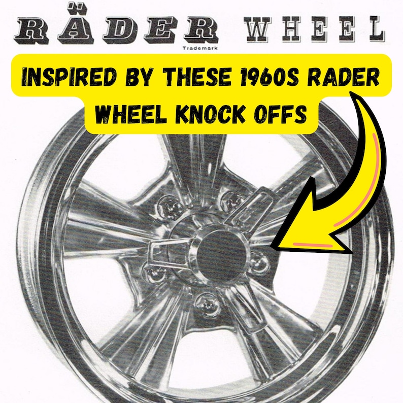 Torq Thrust Knock off Center Caps for American Racing Wheels Tri Bar ...