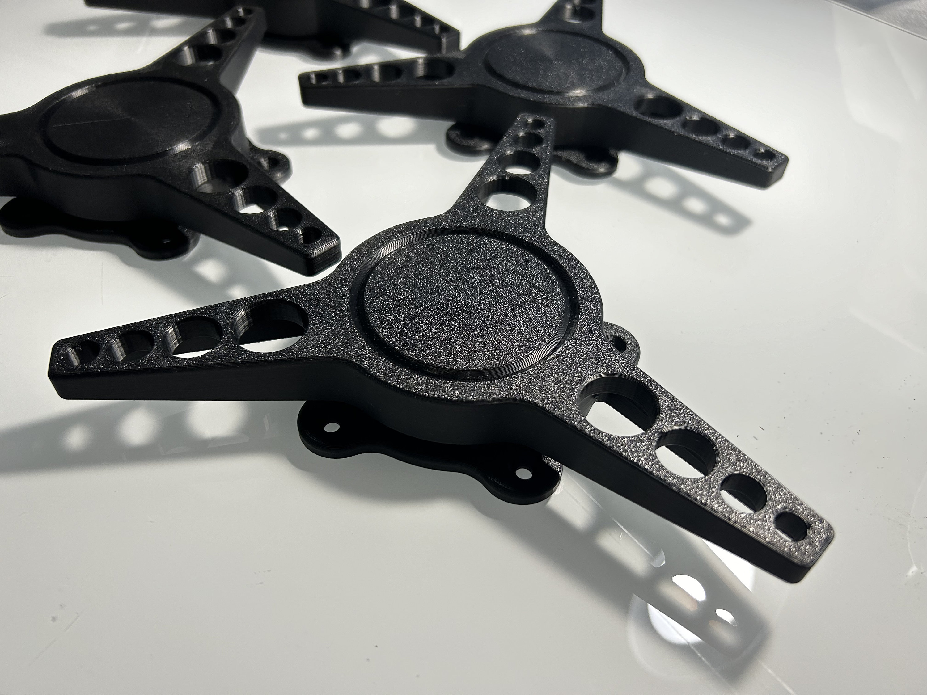 Coys Wheels Knock off Tri-bar Spinner Center Cap Set for Coys Wheel C-5 ...