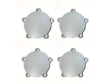 Flat Center Cap Set für Rev Wheels Classic Series 3D Printed ASA