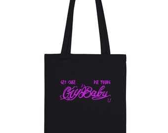 LIL PEEP 'Cry Baby, Get Cake, Die Young' Tattoos | Classic Tote Bag