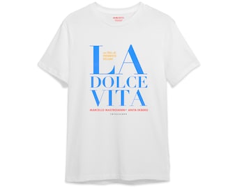 FELLINI 'La Dolce Vita' | High Quality 100% Cotton T-Shirt