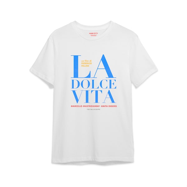 FELLINI 'La Dolce Vita' | High Quality 100% Cotton T-Shirt