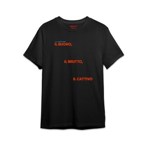 Der Gute, der Böse und der Hässliche Sergio Leone | Hochwertiges T-Shirt aus 100% Baumwolle