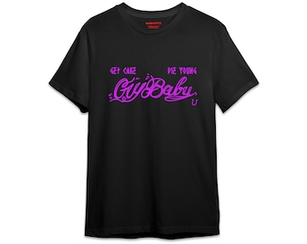 LIL PEEP 'Cry Baby, Get Cake, Die Young' Tattoos | High Quality 100% Cotton T-Shirt