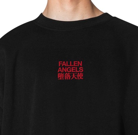 FALLEN ANGELS Wong Kar Wai | Embroidered Unisex Crewneck Sweatshirt