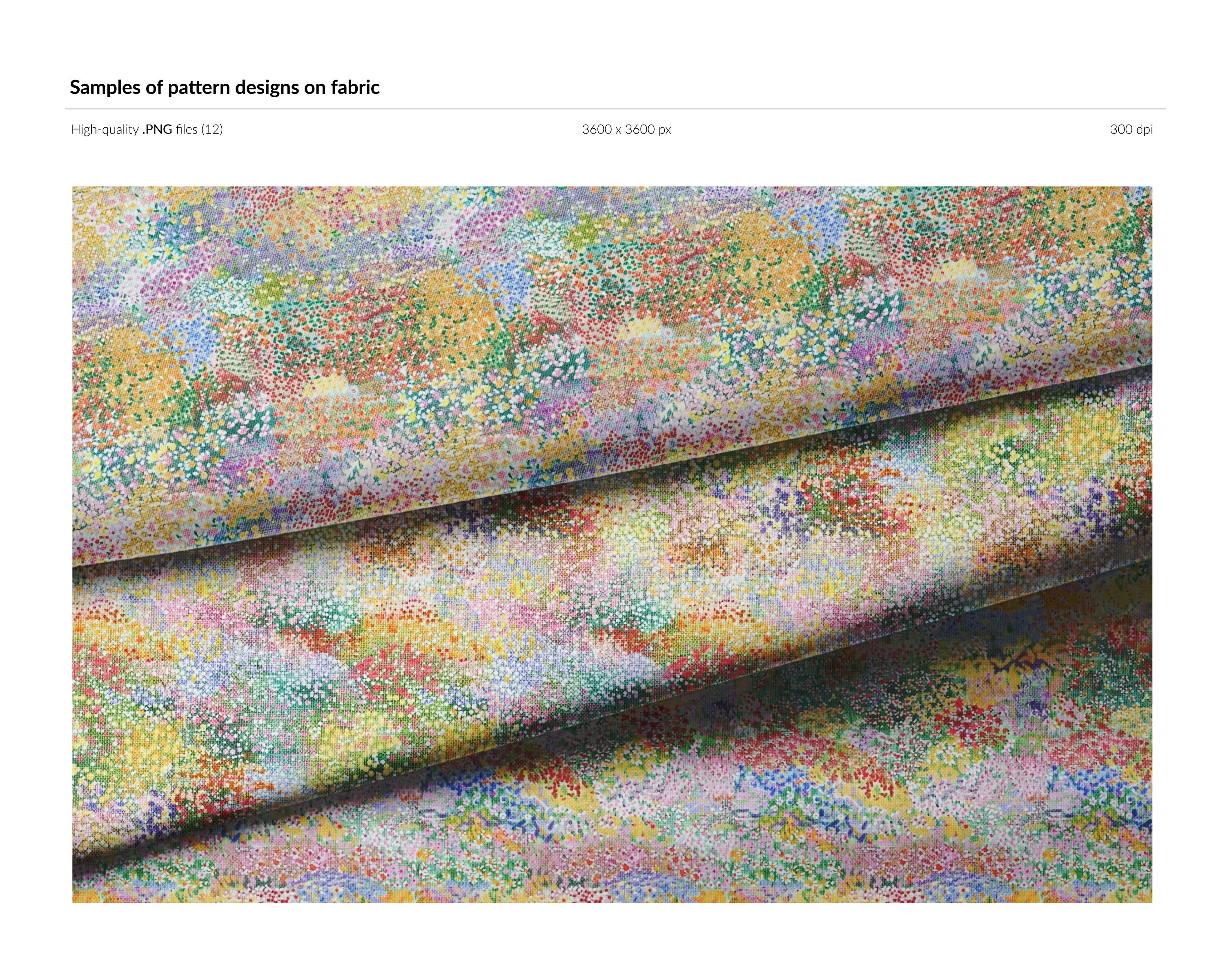 Calico Digital Papers, Miniature Flowers Print, Floral Wallpaper ...