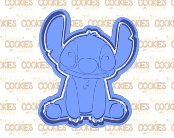 Stitch Cookie Cutter Tagliabiscotto