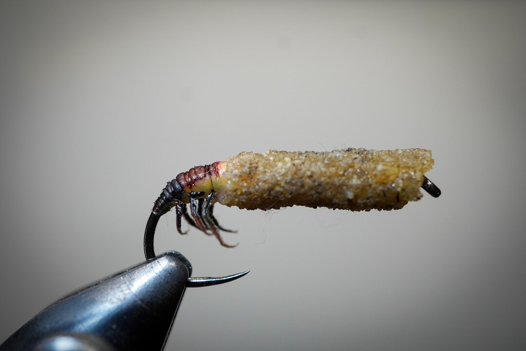 Fly Fishing cased Caddisfly Larva Realistic Trout Etsy Canada