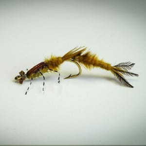 Fly fishing - Damsel fly nymph - Realistic - Flies fot Trout, grayling, barbel, perch, bass
