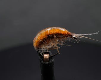 Pesca con mosca - Scud (camarón de agua dulce, Gammarus) - Realista - Trucha, tímalo, barbo