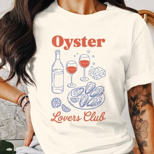 Oyster Lovers Club T-Shirt: Sommer Seafood Tee