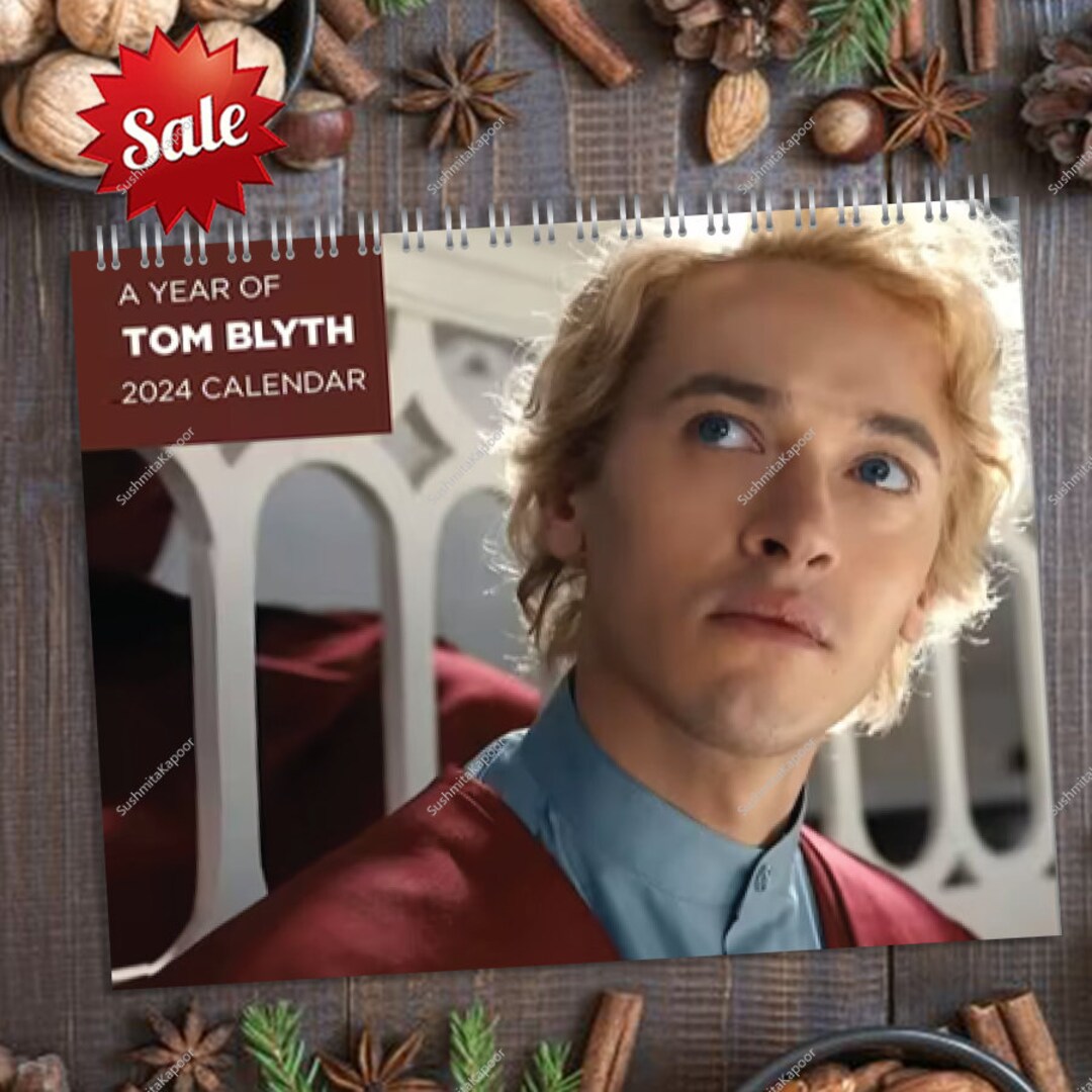 2024 Tom Wall Calendar, Blyth 2024 Wall Calendar, Celebrity Calendar