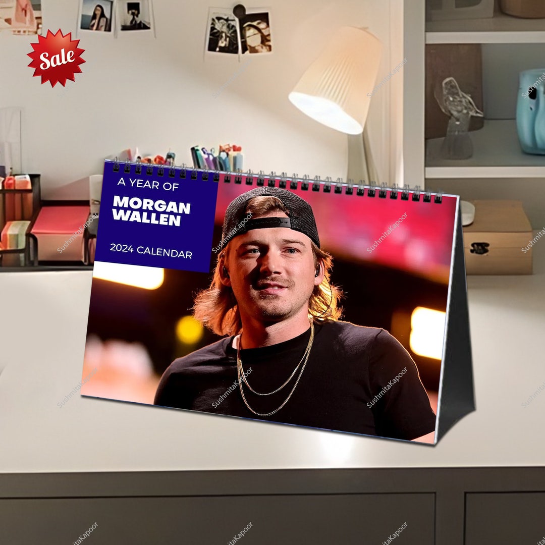Wallen Desk Calendar 2024, Wallen 2024 Celebrity Calendar