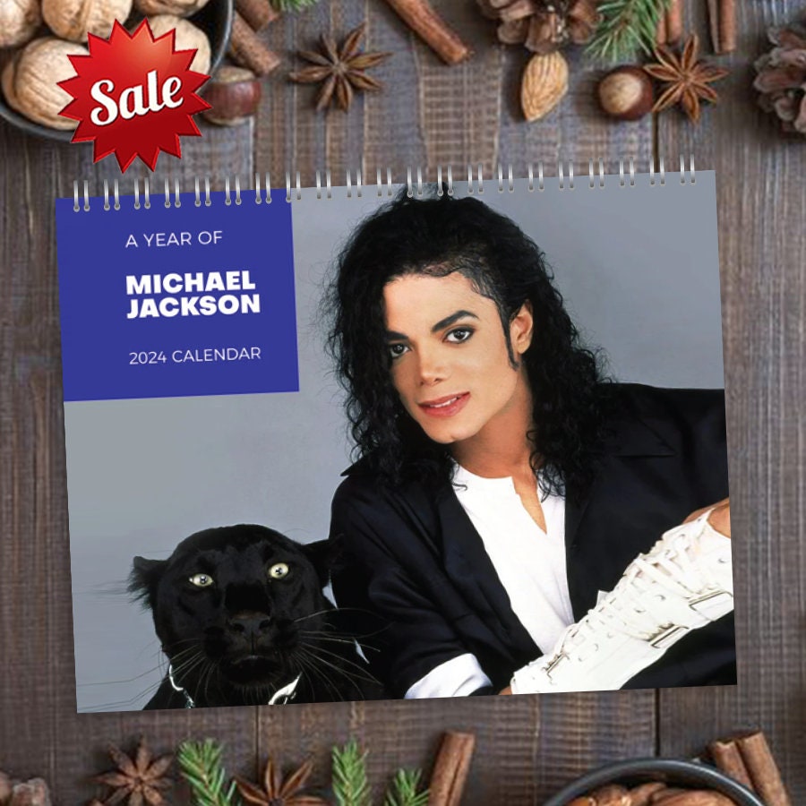 2024 Michael Jackson Wall Calendar, Celebrity Calendar, Michael 2024
