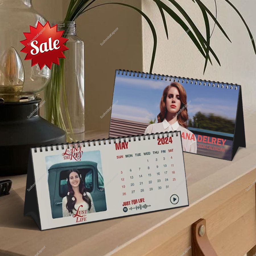 Lana Del Rey Calendar 2024 Desk Calendar, Lana Del Rey Wall Calendar