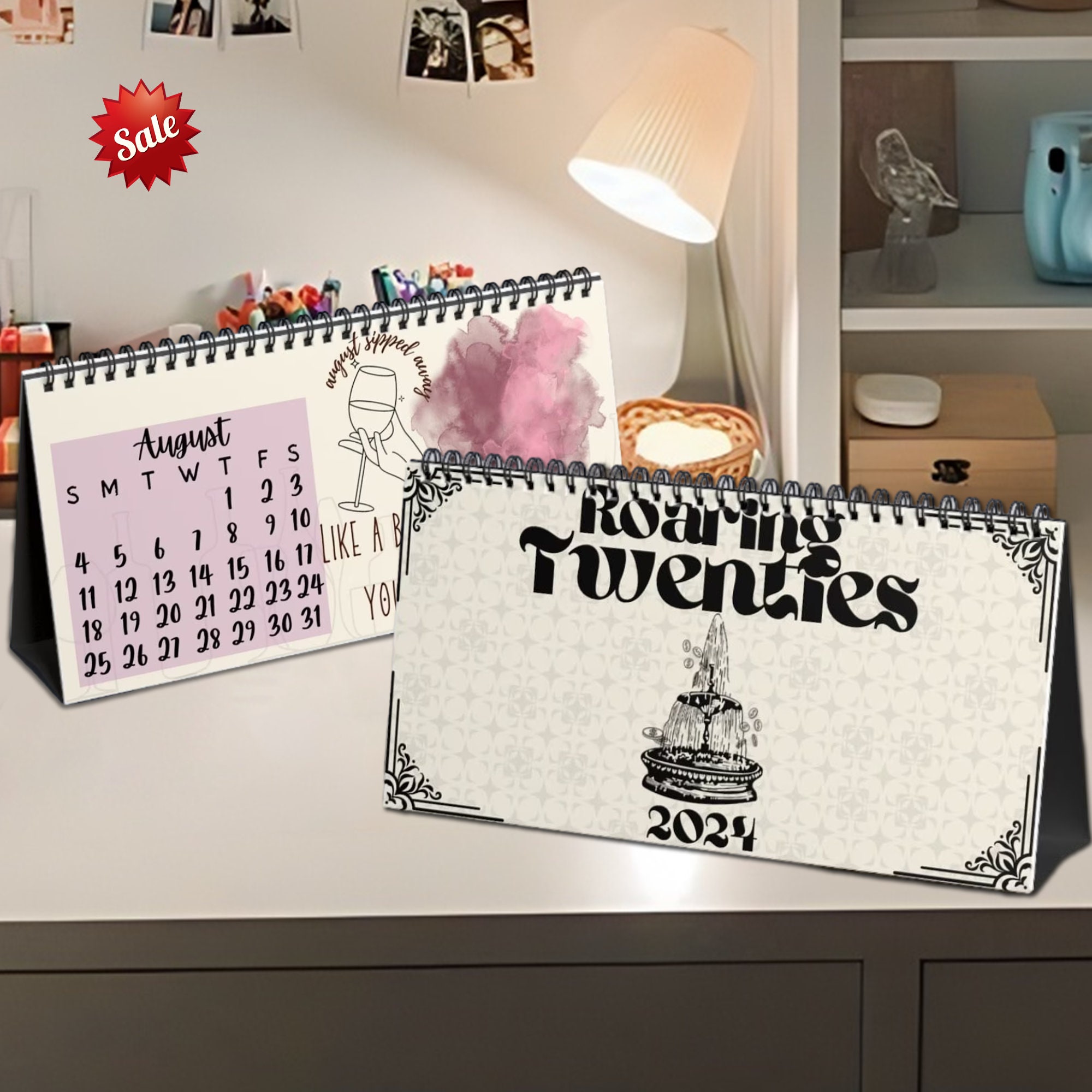 2024 Taylor Desk Calendar, Roaring Twenties Eras Tour Inspired Desk