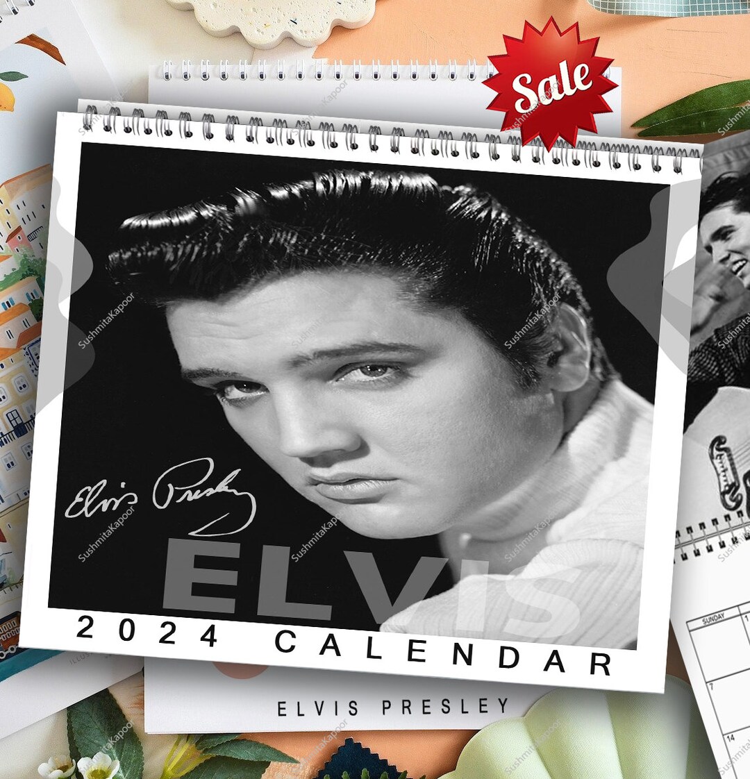 Elvis Wall Calendar 2024 , Elvis Presley 2024 Wall Calendar, The