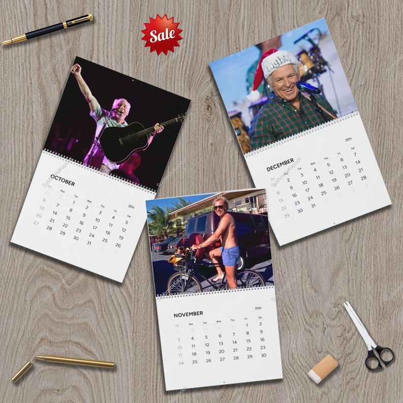 Jimmy Buffett 2024 Wall Calendar, Parrothead Margaritaville Country