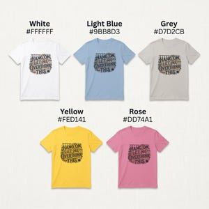 T-Shirt Hang On Let Me Overthink This Sarcastic Funny Saying Cotton Unisex Short Sleeve image 6